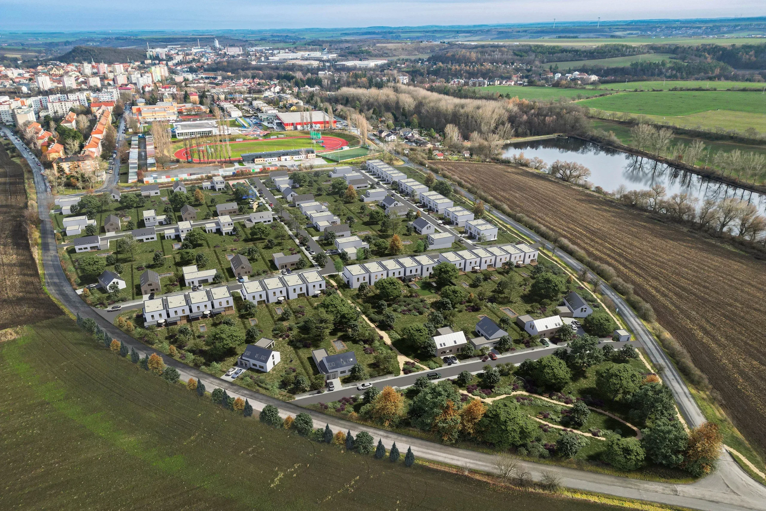 Vizualizace interiéru a exteriéru ukázka